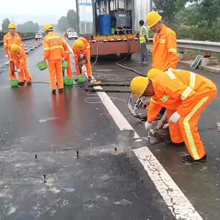 高压注浆机高速公路填缝施工