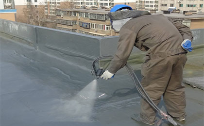 屋顶喷涂聚脲防水案例